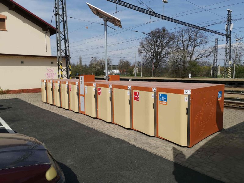 Bike Box - Mohelnice, nádraží
