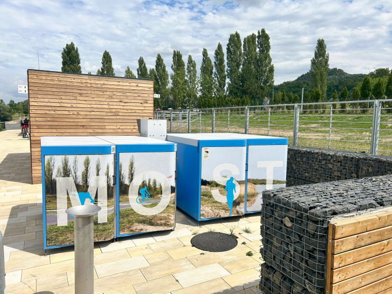 Bike Box - Most, rekreační areál Matylda