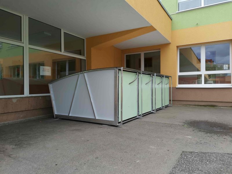 Bike Box - Most, základní škola Rozmarýnová
