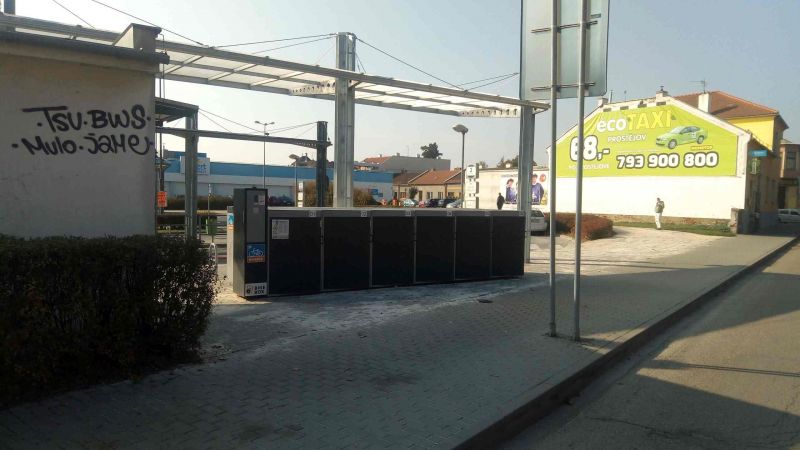 Bike Box - Prostějov, ul. Janáčkova