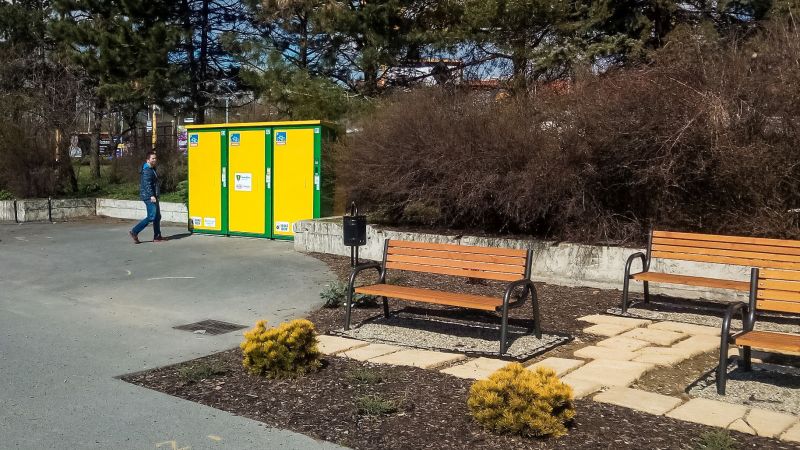 Bike Box - Žilina (SK), U městského bazénu